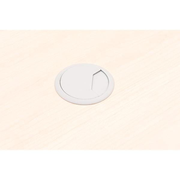 Grande L-Schreibtisch mit Metallbeinen