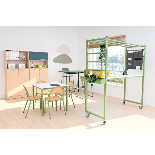 Mobiler Multifunktionstisch MultiDesk, Ahorn Jylland