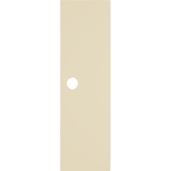 Schmetterling Garderobentür, B 19, foliert, hellelfenbein