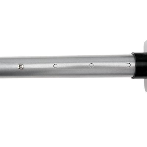 Flexi Metallbeine rund, hvstb., 4 Stck., alufarben, hvstb. TH 58-76 cm