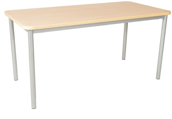MILA Tisch 5, 140x70 cm Tischhöhe 70 cm - Buche