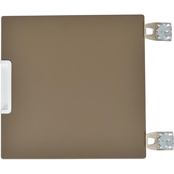 Quadro - Aussenwandtür klein - braun