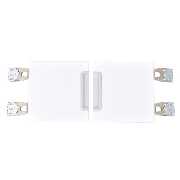 Türen für Garderoben Quadro - weiss