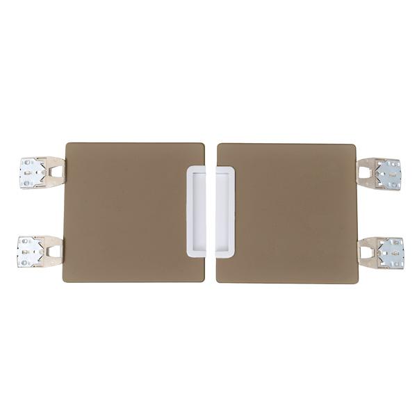 Türen für Garderoben Quadro - braun