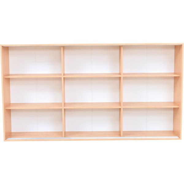 EXPO Aufsatzregal, 3-teilig - Buche