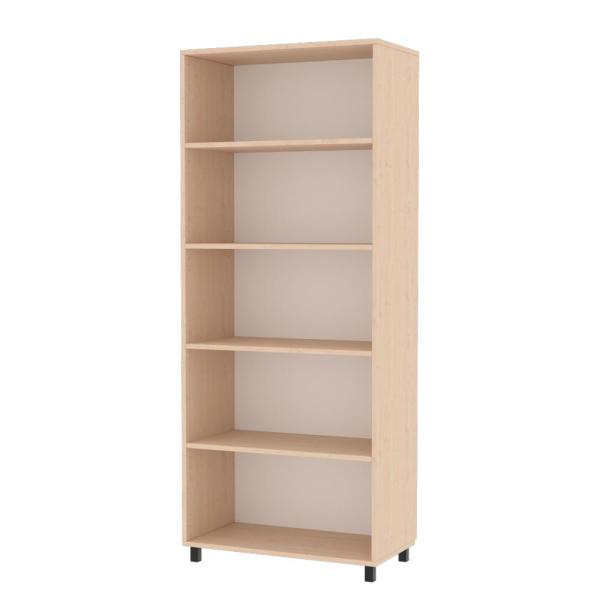 EXPO Tafelschrank Basisregal 185, Ahorn E, Beine (095544)