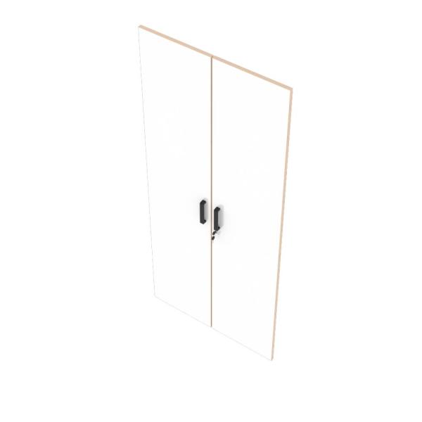 Türen für Tafelschrank - Whiteboard, Bügelgriffe (095545‑90xx)
