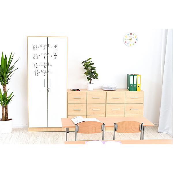 Türen für Tafelschrank - 2 x Whiteboard