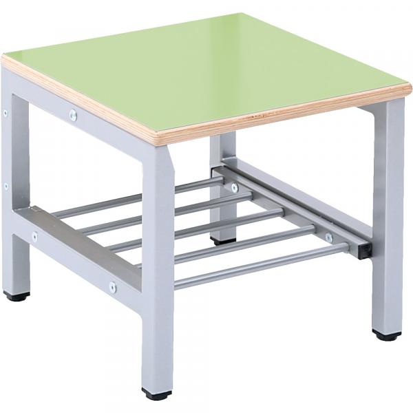 Bank zum Garderobenregal Flexi 2, Breite 40, Sitzhöhe: 26 cm, grün