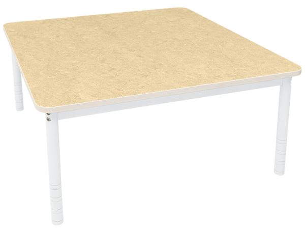 Flüstertischplatte PLUS, 120 x 120 - beige