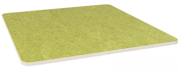 Flüstertischplatte PLUS, 120 x 120 - grün