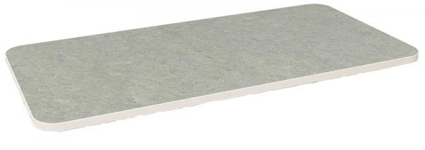 Flüstertischplatte PLUS, 120 x 80 - grau