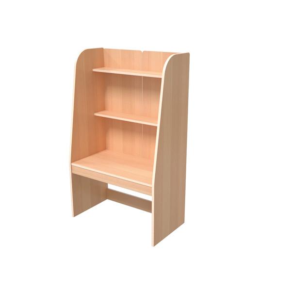 Flexi Bücherregal, H 121 cm, Birke