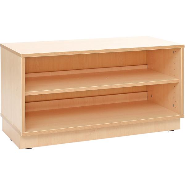 Schrank S, Rückwand als Spiegel, B 89,1 - auf Sockel