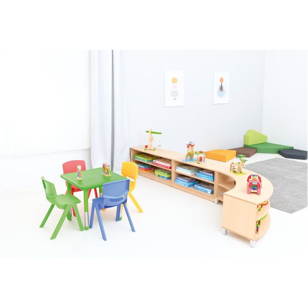 Schrank S, Rückwand als Spiegel, B 89,1 - auf Sockel