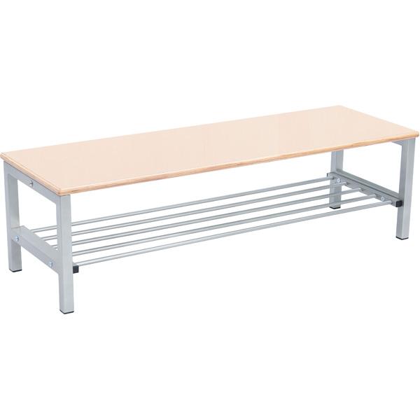 Bank zum Garderobenregal Flexi 4, Sitzhöhe: 35 cm, Ahorn