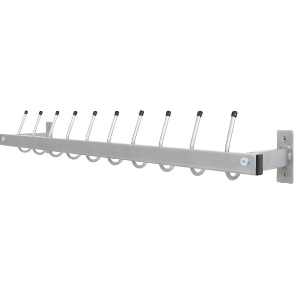 Sicherheitsgarderobenleiste aus Metall mit 10 Haken