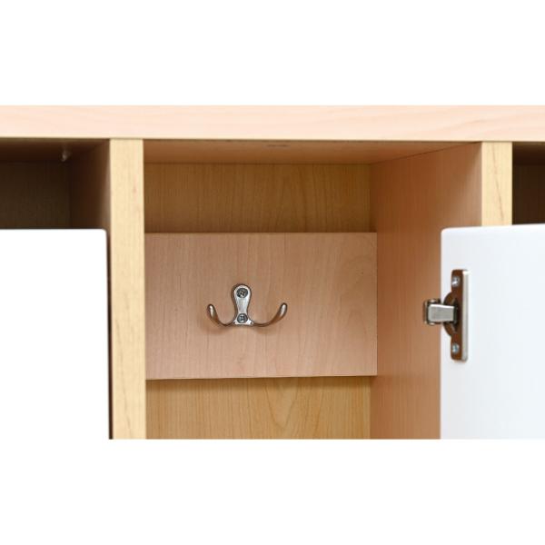 Garderobe Schmetterling, 5 Fächer, Sitzhöhe: 26 cm