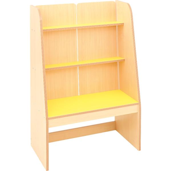 Flexi Bücherregal, H 121 cm, gelb