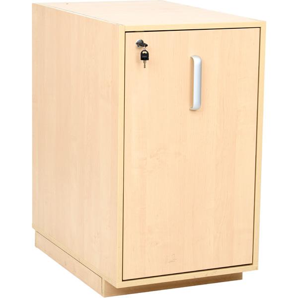 Windeleimerschrank, abschliessbar, Birke (ohne Arbeitsplatte)
