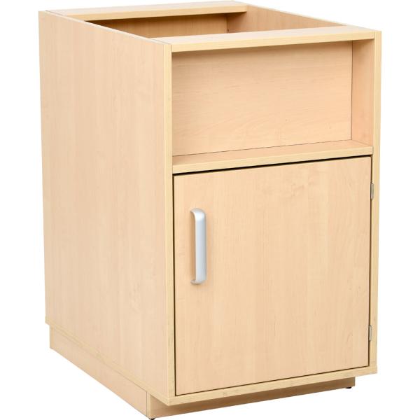 Waschbeckenschrank Grundversion, B 54 cm, Birke (ohne Arbeitsplatte)