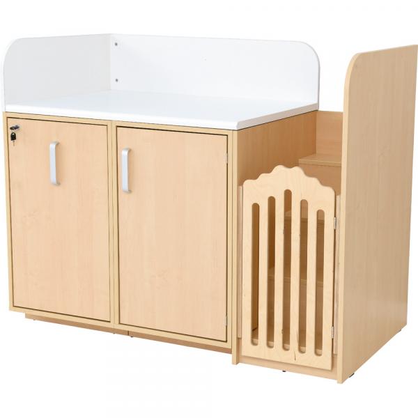 Treppe, fest - für den gesunden Rücken! Montage rechts