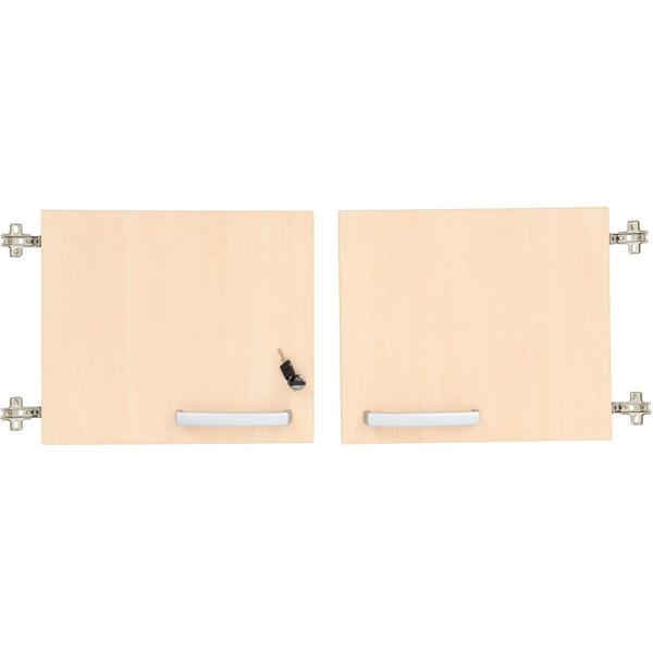 Grande - Türen für Aufsatzschrank S, 180°, abschliessbar, Ahorn