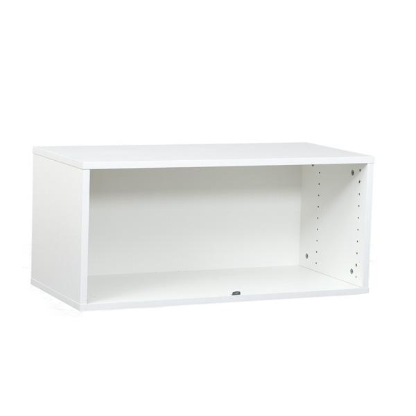 Grande Aufsatzschrank S, B 82, T 38 - weiss