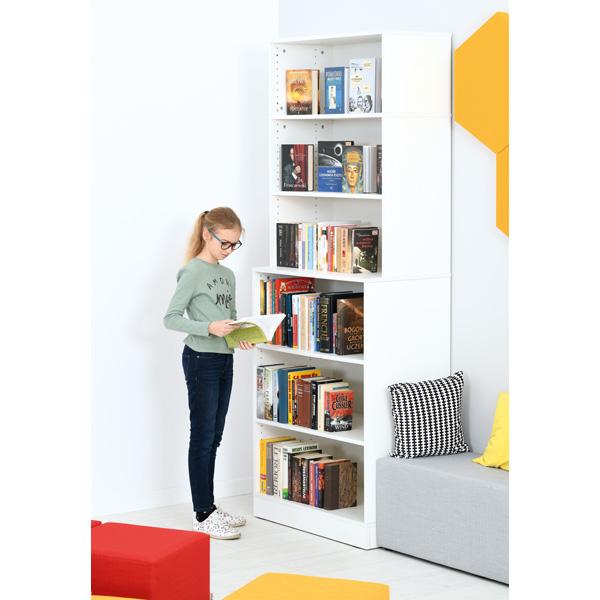 Grande Aufsatzschrank L, B 82, T 38 - weiss