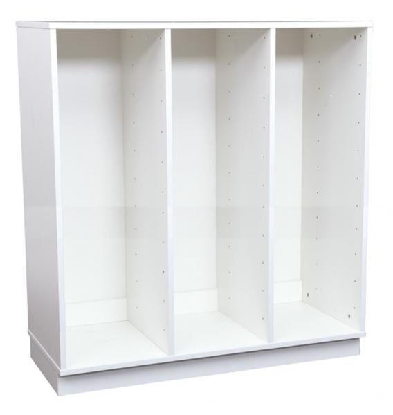 Grande - Regal L für Kunststoffbehälter, B 104 - weiss