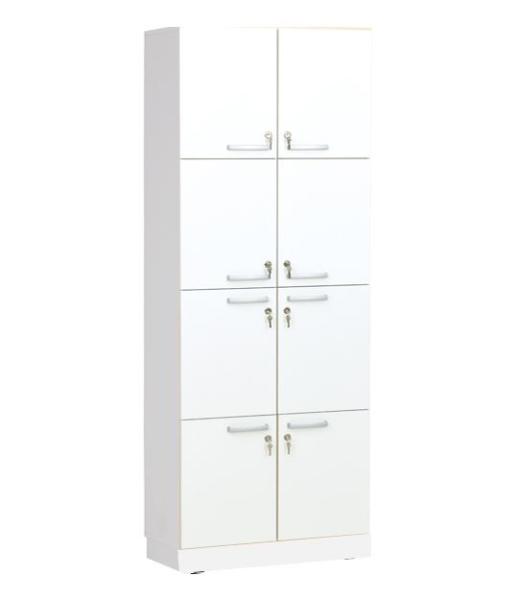 Grande Taschenschrank, T 48 - weiss