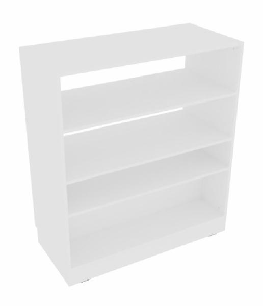 Grande - Regal Raumteiler, H 117 cm, weiss