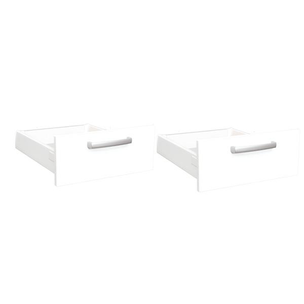 Grande - Schubladen für Schrank T 48, 2er Set - weiss
