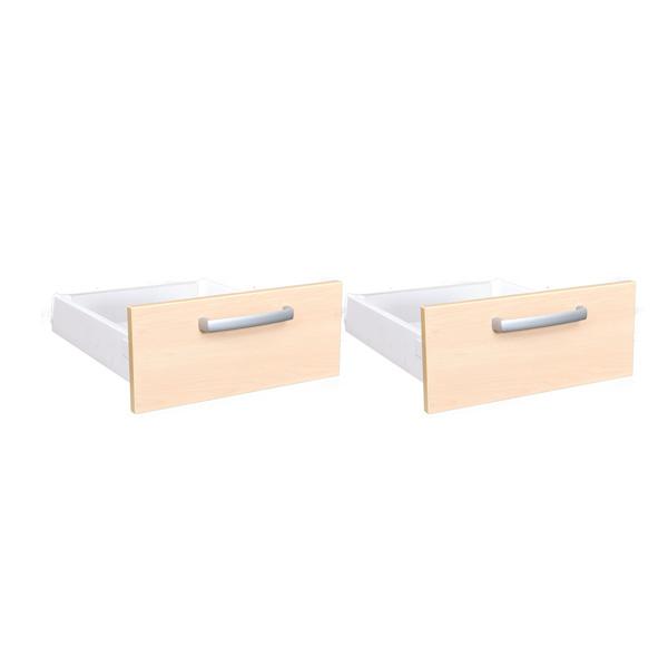 Grande - Schubladen für Schrank T 48, 2er Set - Ahorn
