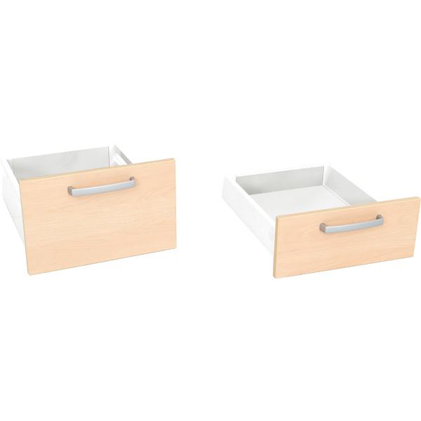 Grande - Schubladen für Schrank T 38, 6er Set - Ahorn