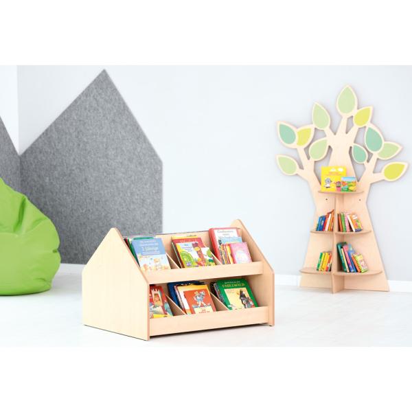 Flexi Bücherregal mit Sitzbank