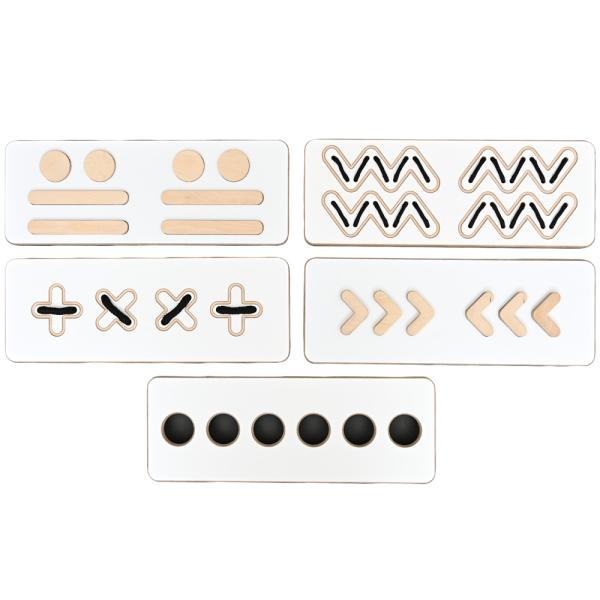 Good Wood Sensorikbretter, 5er-Set