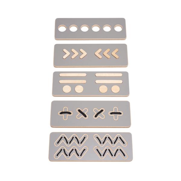 Good Wood Sensorikbretter, 5er-Set