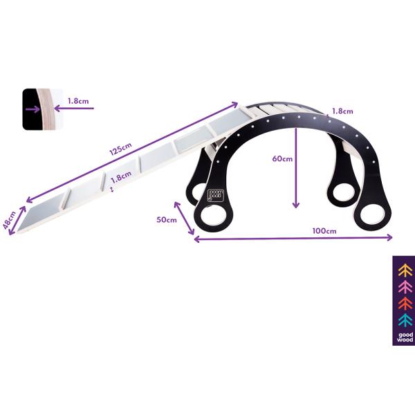 Good Wood Steg mit Sprossen