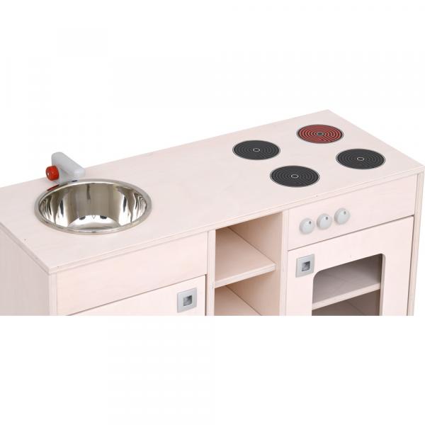 Spielecke Bianca - Herd mit Spüle und Regalteil