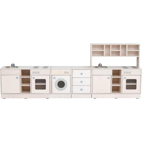 Spielecke Bianca S, mit Sockel - Küchenzeile 1