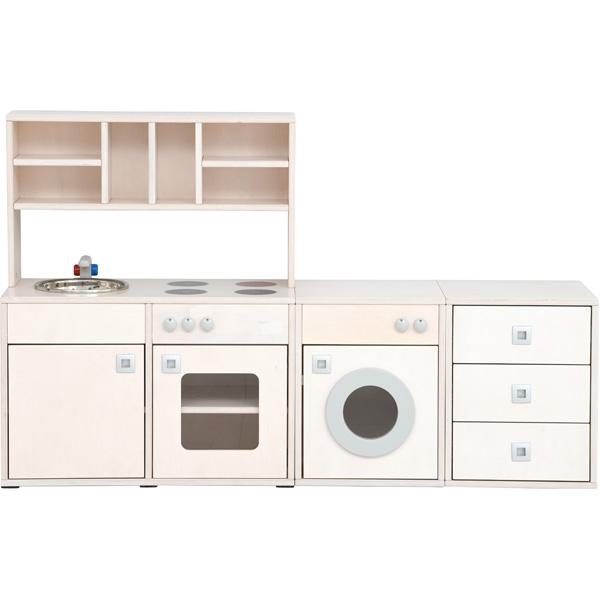 Spielecke Bianca, ohne Sockel - Küchenzeile 3