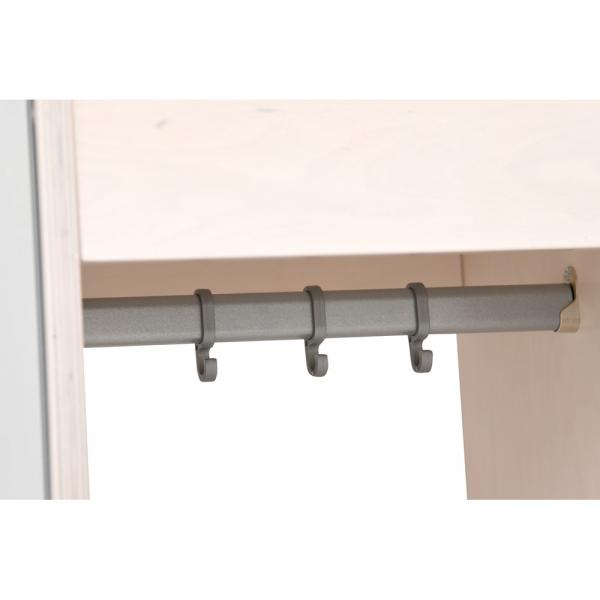 Spielecke Bianca - Kleiderschrank, B 80, beidseitig offen