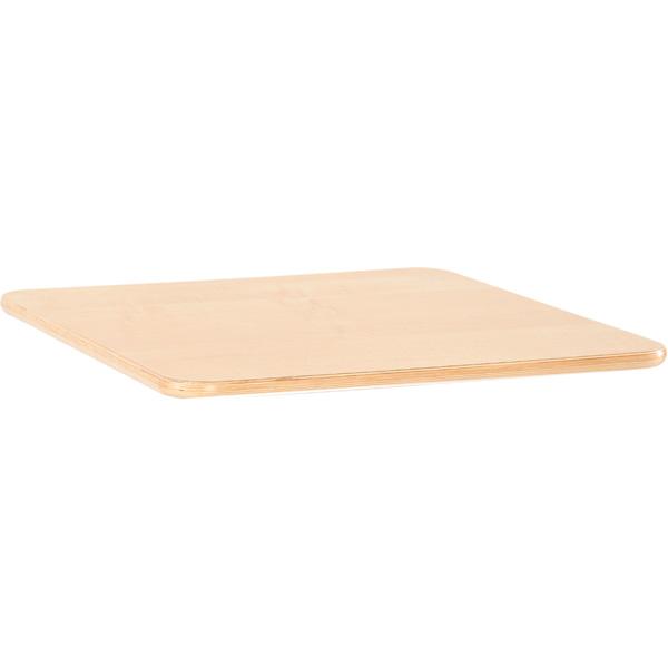 Flexi Tischplatte quadratisch, 60 x 60 cm, Buche