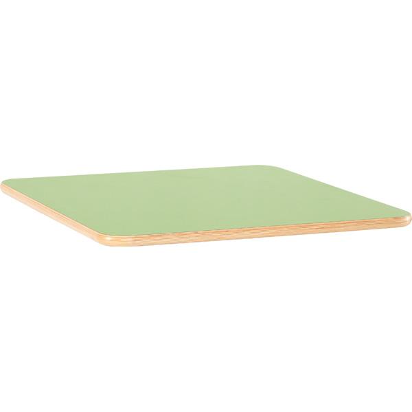 Flexi Tischplatte quadratisch, 60 x 60 cm, grün