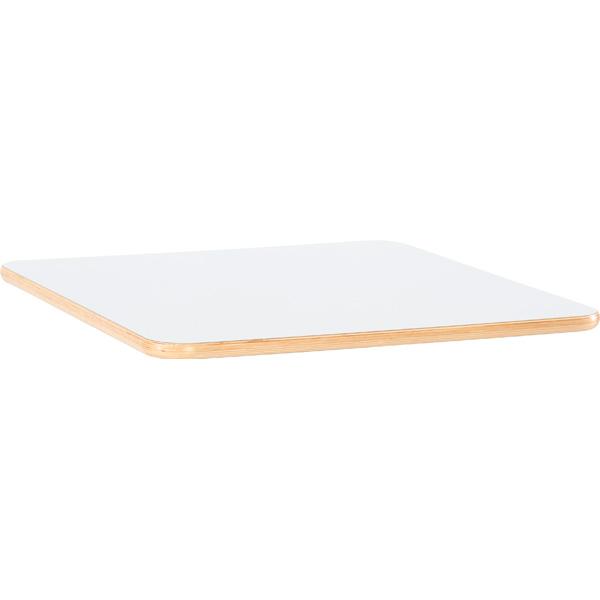 Flexi Tischplatte quadratisch, 60 x 60 cm, weiss