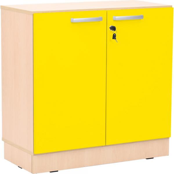 Grande - Türen für Schrank M, 90°, abschliessbar, gelb