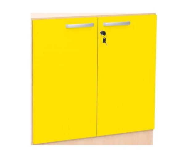 Grande - Türen für Schrank M, 180°, abschliessbar, gelb