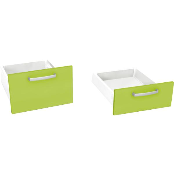 Grande - Schubladen für Schrank T 38, 6er Set - grün