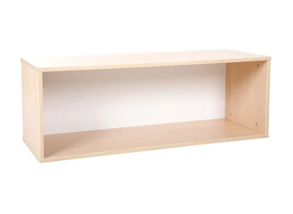 Quadro - Aufsatzregal S, T 48, B 104, Ahorn